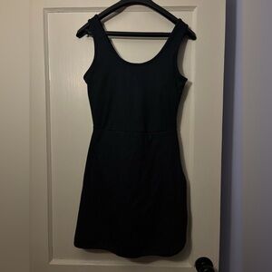 Balance Collection Black Sleeveless Athletic  Dress with shorts
